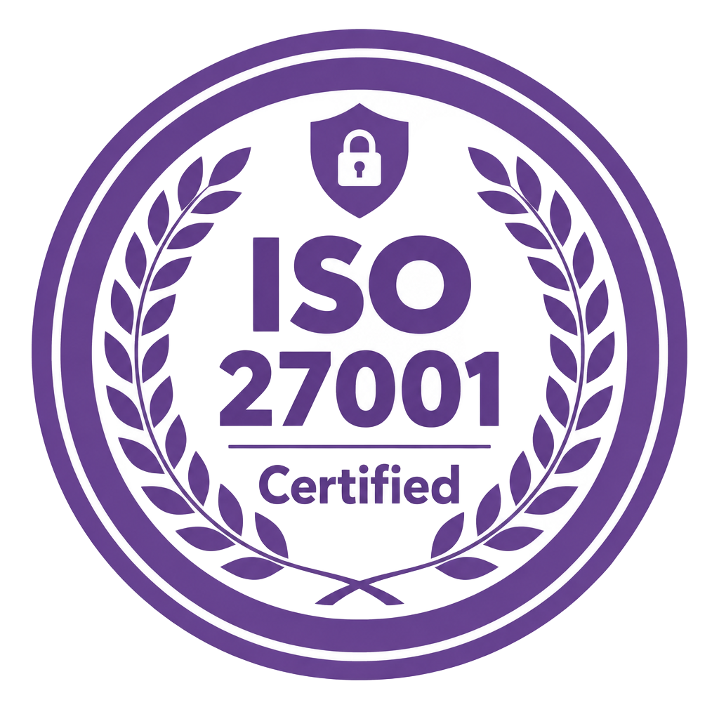 ISO 27001 Certified